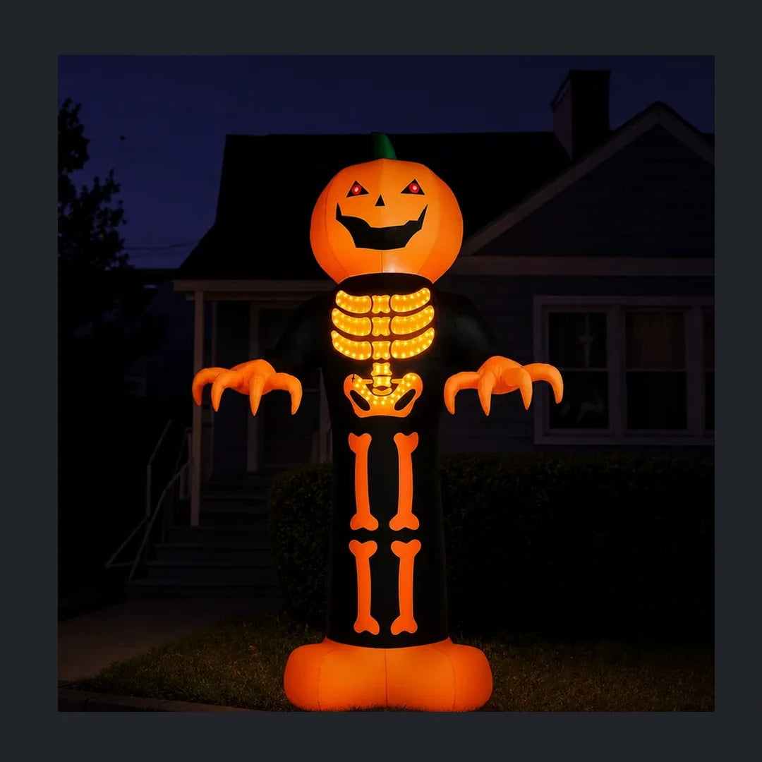 Howlmere Pumpkin Reaper Inflatable, 12 ft, photo 11