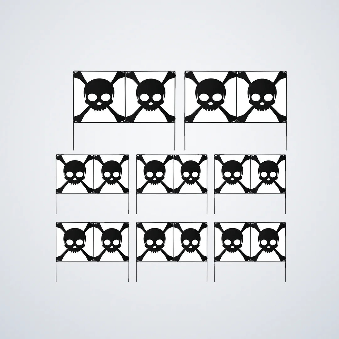 Driftgrave Skull Fence, 8 pack, photo 1