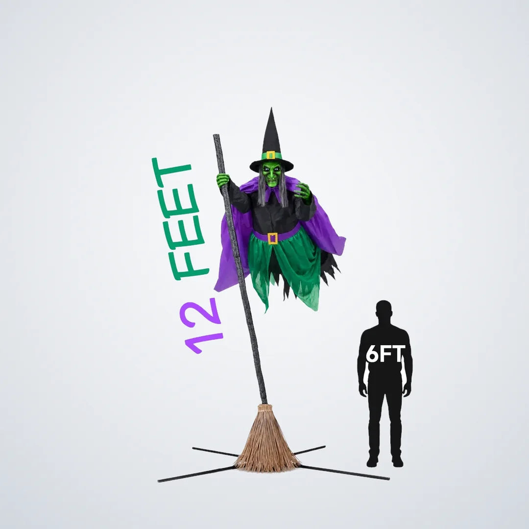 Flintgrave Witch Animatronic, 12 ft, photo 1
