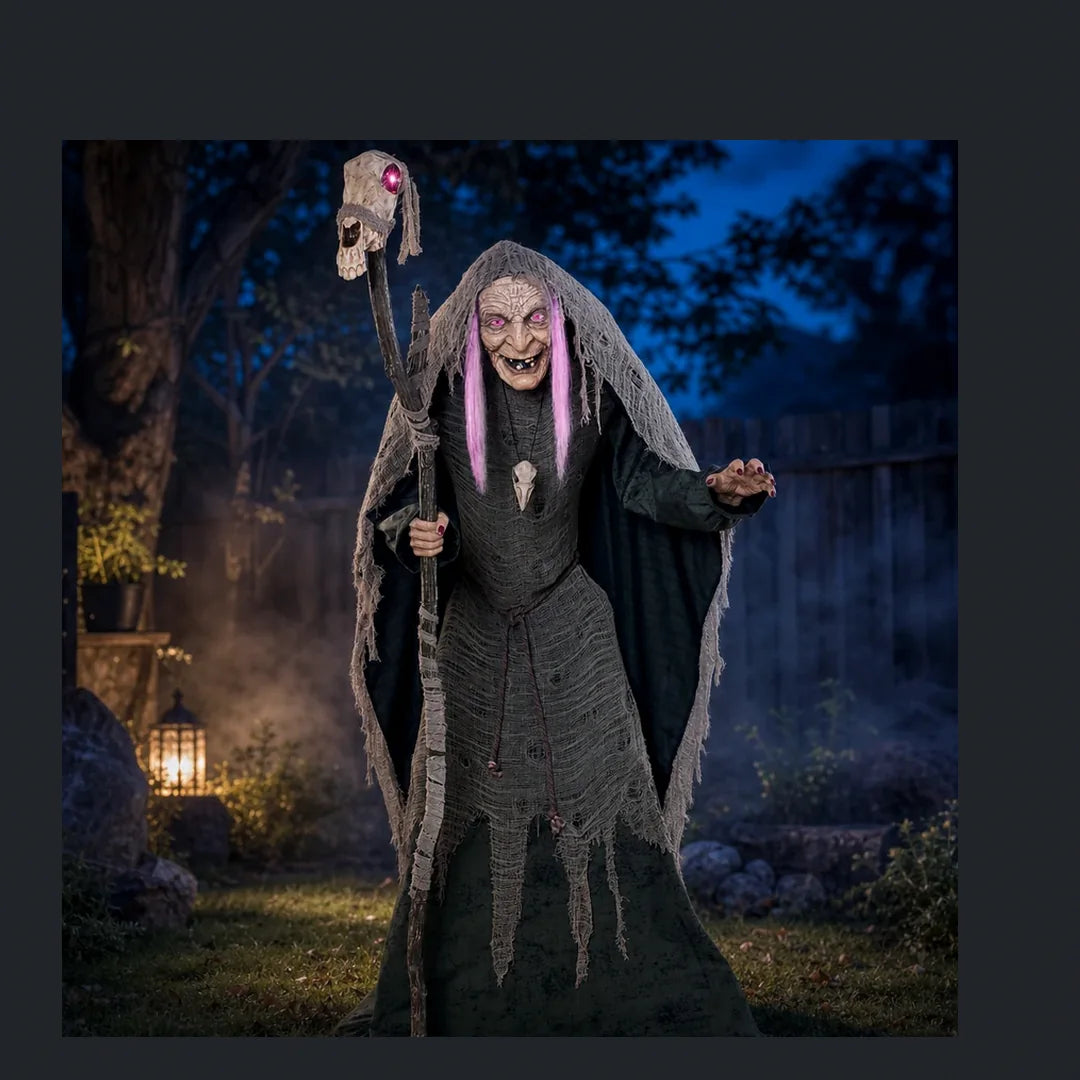 Hemlockfield Witch Animatronic, photo 1