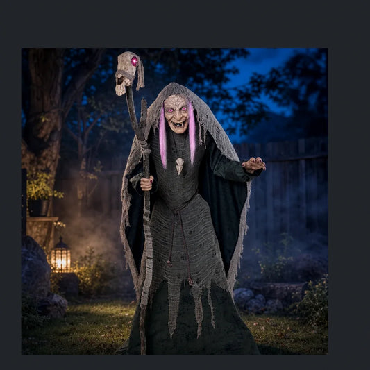 Hemlockfield Witch Animatronic, photo 1