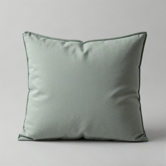 Chenille Piped Cushion