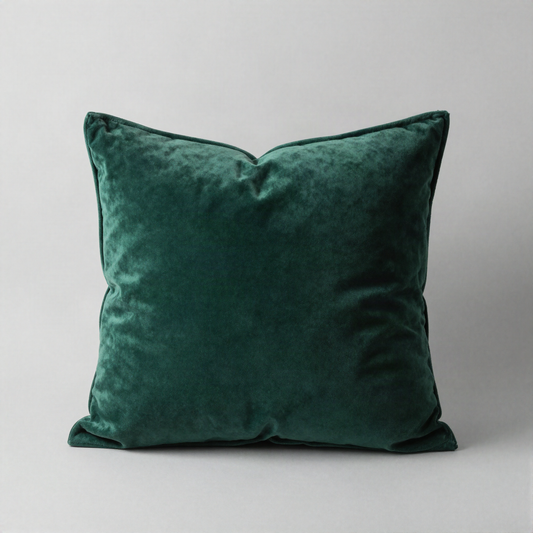 Velvet Square Throw Pillow
