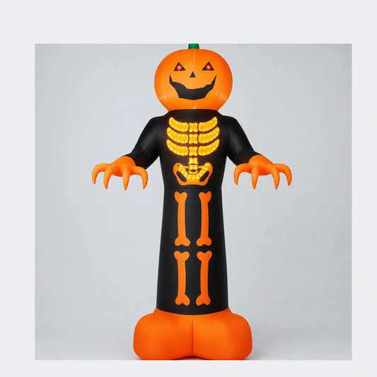 Howlmere Pumpkin Reaper Inflatable, 12 ft, photo 1