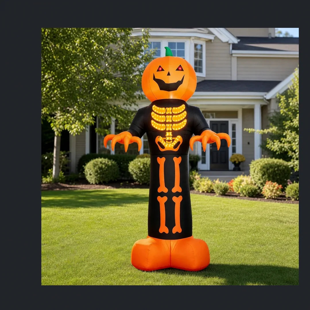 Howlmere Pumpkin Reaper Inflatable, 12 ft, photo 6