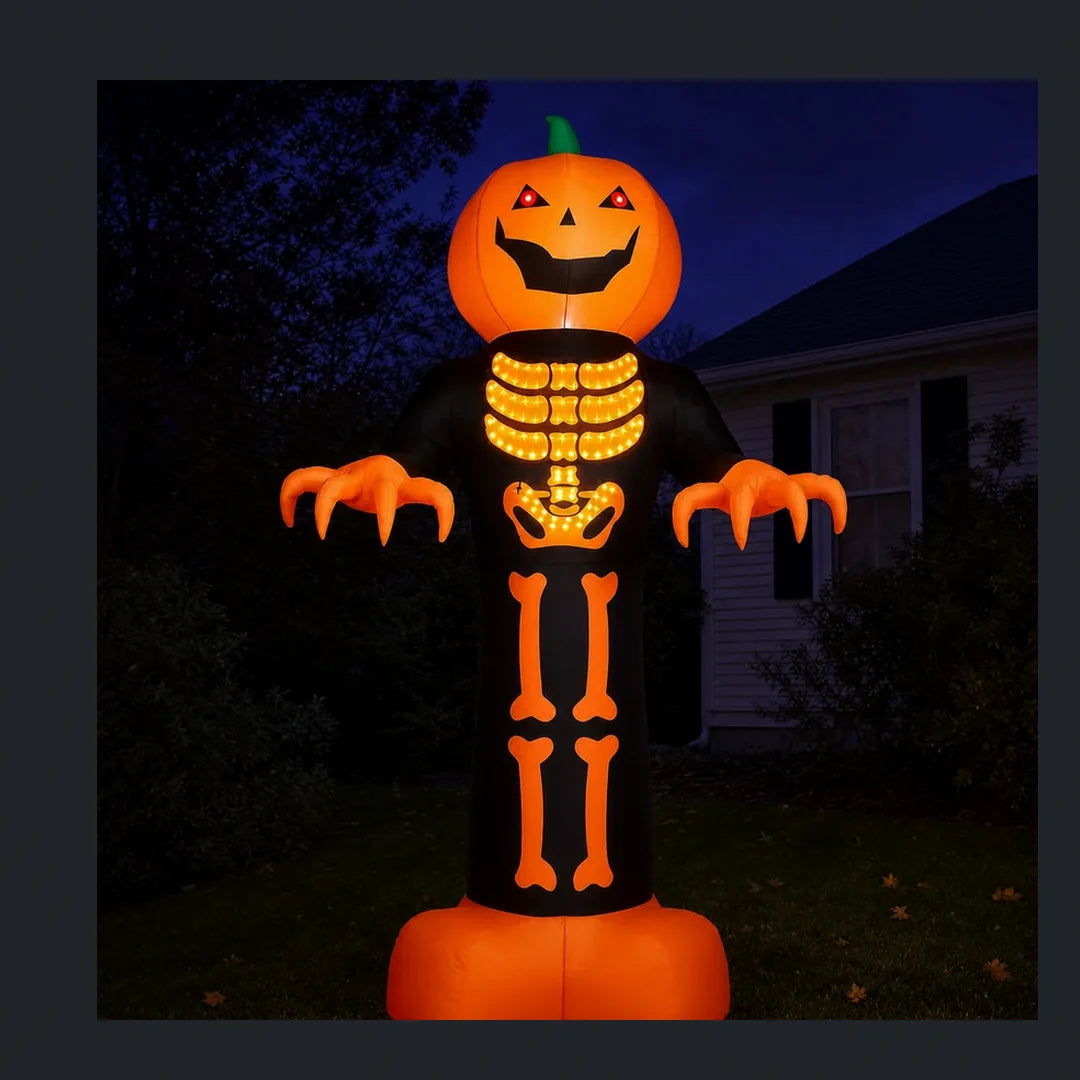 Howlmere Pumpkin Reaper Inflatable, 12 ft, photo 7