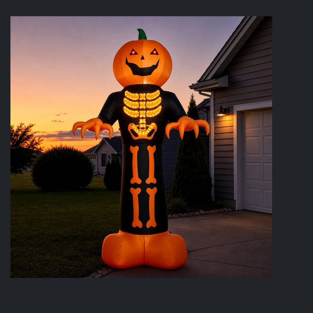 Howlmere Pumpkin Reaper Inflatable, 12 ft, photo 8