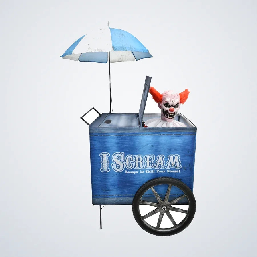 Ice Cream Cart Clown Animatronic, photo 1