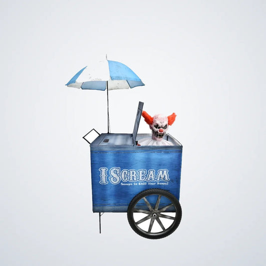 Ice Cream Cart Clown Animatronic, photo 1