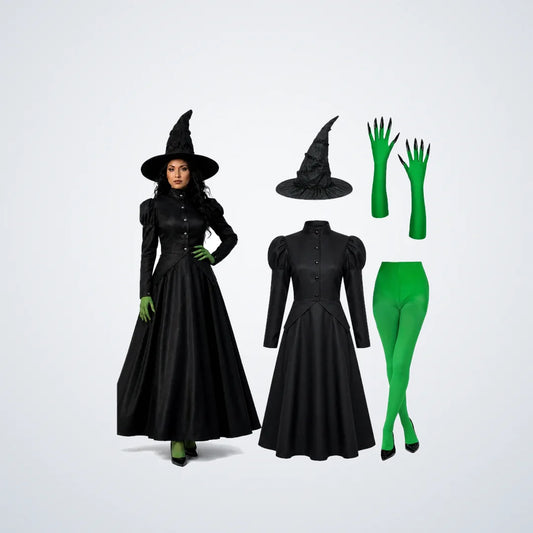 Reedgrave Witch Costume, 4 pieces, photo 1