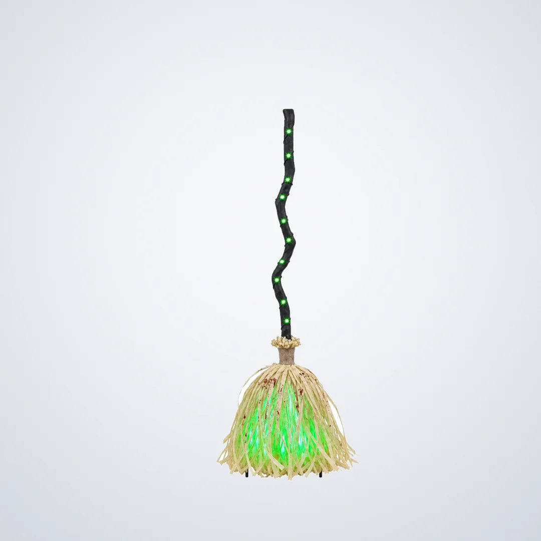 Sallowmere Animated Witch Broom, 35 in, photo 1
