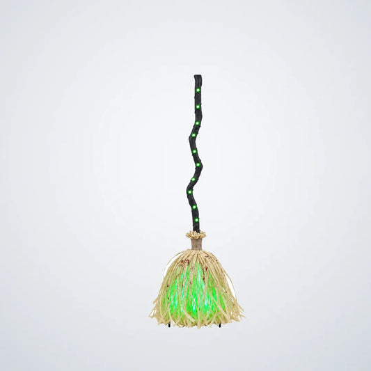 Sallowmere Animated Witch Broom, 35 in, photo 1