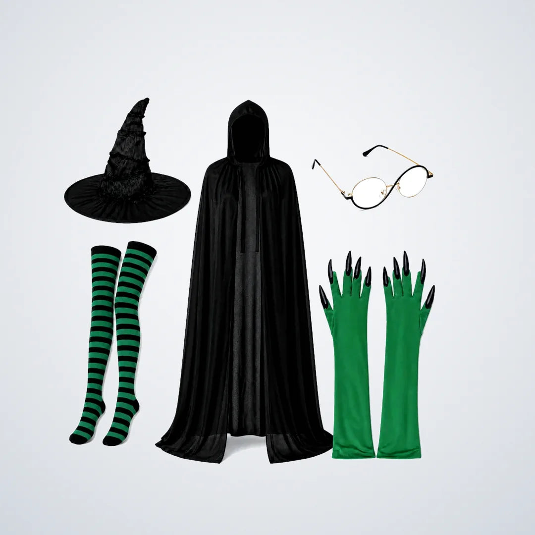 Smokeholt Witch Costume, 5 pieces, photo 1