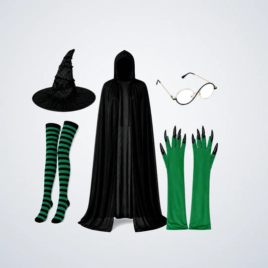 Smokeholt Witch Costume, 5 pieces, photo 1
