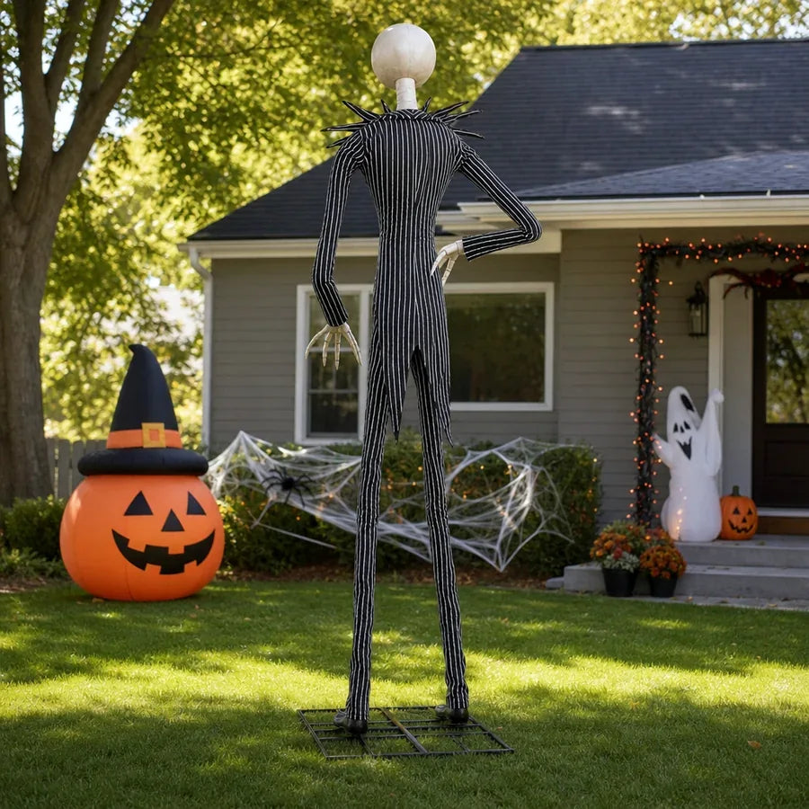 Two-Head Skeleton Animatronic, 13 ft, photo 1