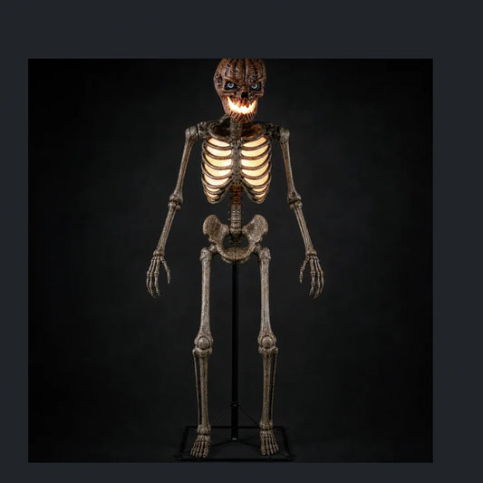 Umberfell Inferno Pumpkin Skeleton, 12 ft, photo 1