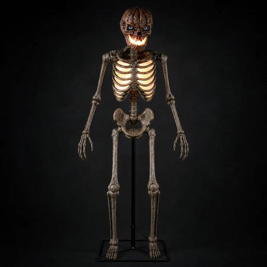 Umberfell Inferno Pumpkin Skeleton, 12 ft, photo 1