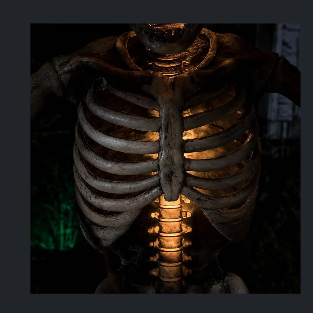 Umberfell Inferno Pumpkin Skeleton, 12 ft, photo 5