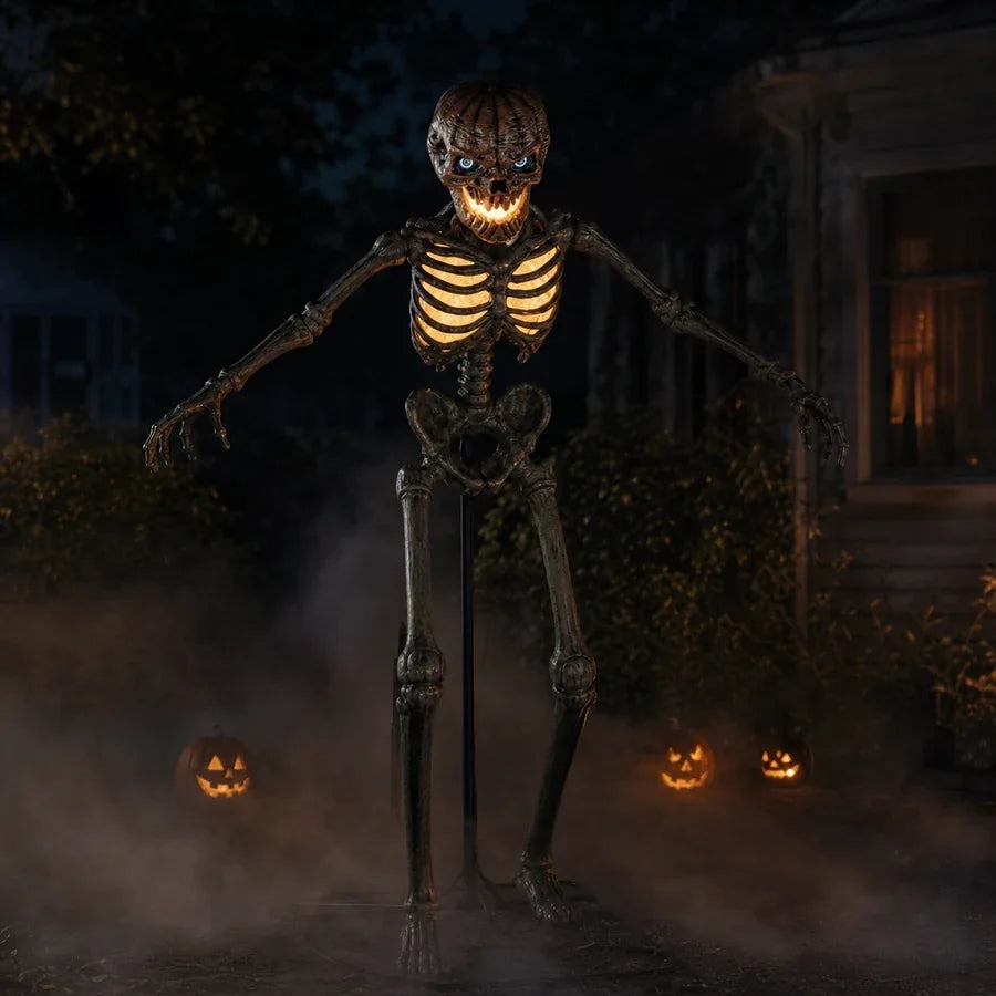 Umberfell Inferno Pumpkin Skeleton, 12 ft, photo 6