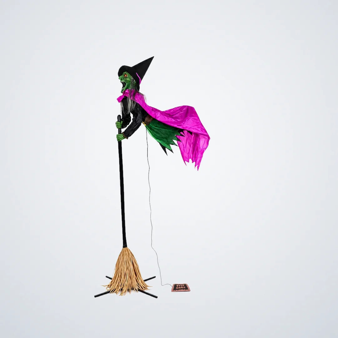 Whisperfen Witch Animatronic, 10.5 ft, photo 1